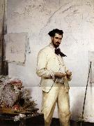 Mathey, Paul Portrait de Georges Clairin France oil painting artist